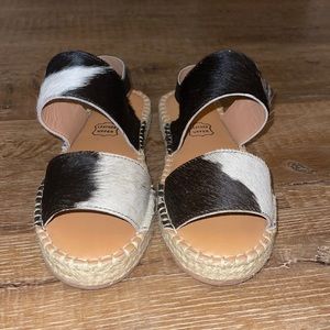 Myra cowhide leather sandals